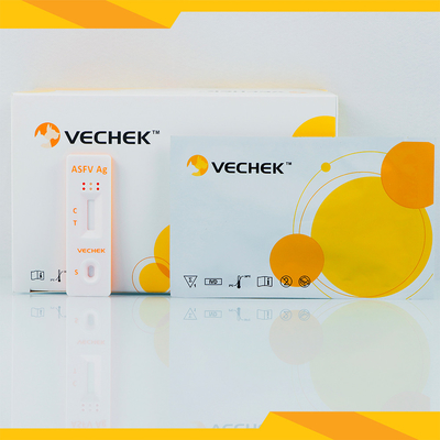 ASFV Antigen Rapid Test Cassette Serum / Plasma / Tissue Porcine Test Kit 10 minut
