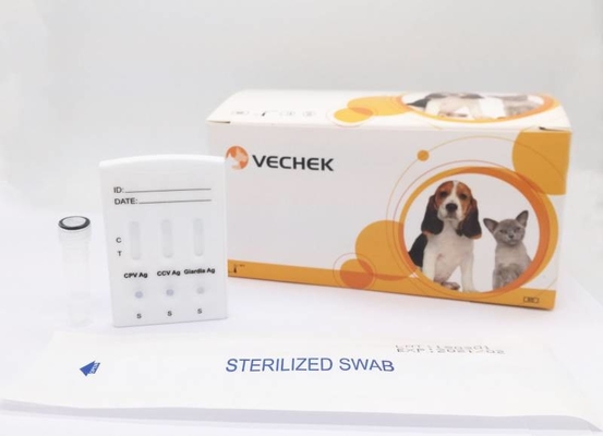 Zestawy OEM Dog Test CPV CCV Giardia Lamblia Antigen Szybka diagnostyka